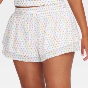 Roller Rabbit x Target Disco Hearts Shorts NWT